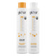 GK Hair Color Protection Moisturizing Shampoo and Balancing Conditioner, white 300 ml bottles