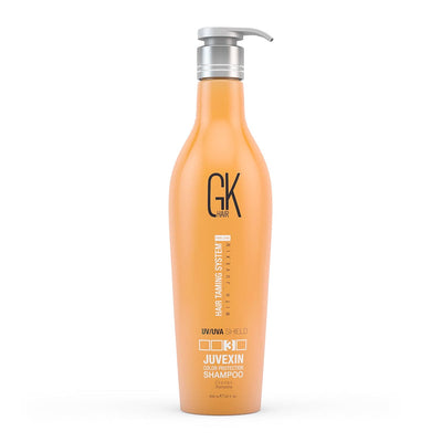 Juvexin Shield Shampoo ALOE VERA & NATURAL FLOWER SEED OILS - GK Hair 